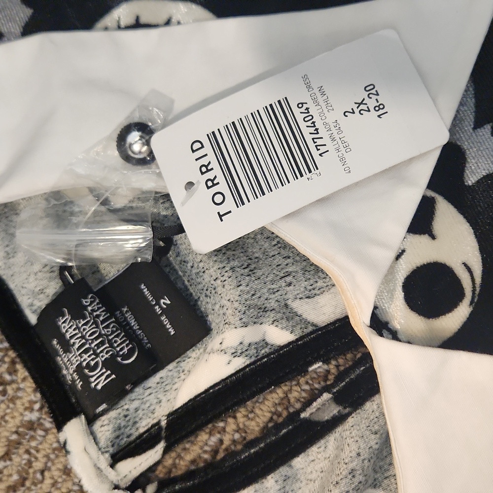 Torrid Nightmare Before Christmas Dress Size 2X - Picture 12 of 14